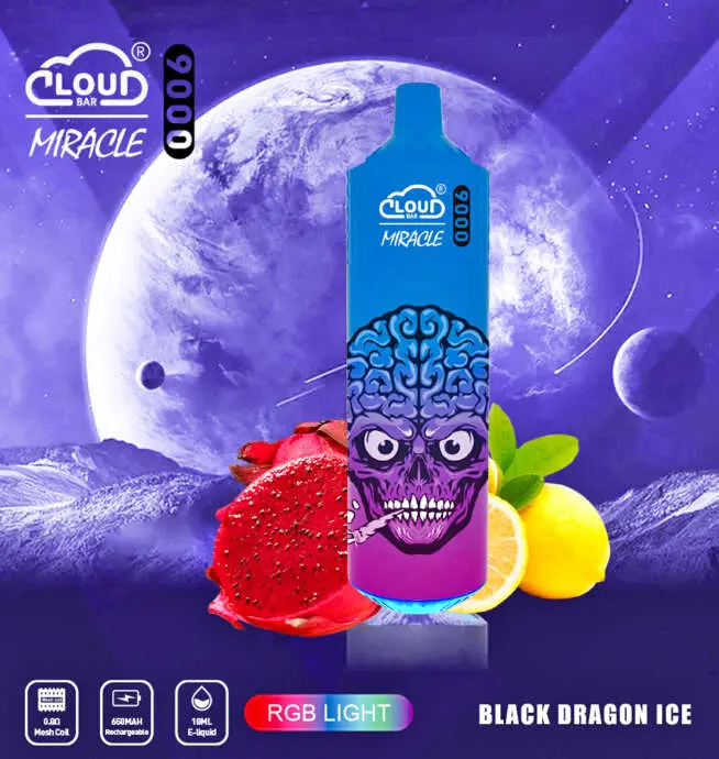 Cloud Bar Miracle 9000 Puffs Original Edition Disposable Vape - 24H VAPE Cloud Bar Miracle 9000 Puffs Original Edition Disposable Vape - 24H VAPE