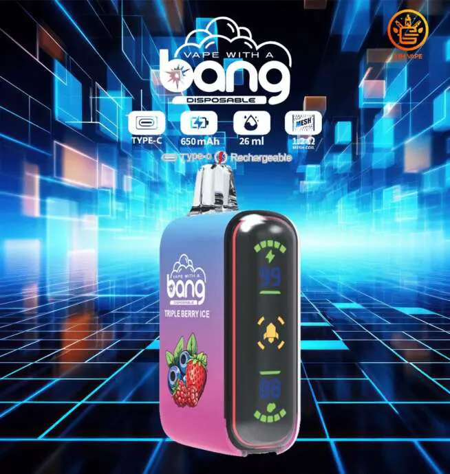Pod per sigaretta elettronica Vape monouso Bang Rocket 18000 Puffs Dual Mesh