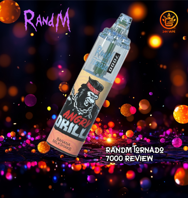 RandM Tornado 7000 7K Puffs Strength 2% 5% Disposable Fumot Vape - 24H VAPE