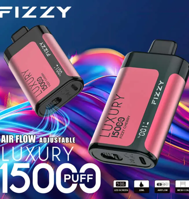 Fizzy Luxury 15000 15K Puffs Original Edition LCD Display Disposable Vape -  24H VAPE
