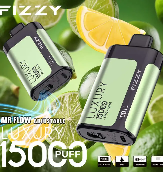 foger vape 30000 puffs refill Fizzy Luxury 15000 15K Puffs Original Edition LCD Display Disposable Vape