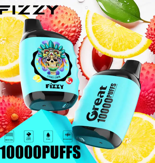 Fizzy Great 10000 10K Puffs 2% 5% Nikotin Original Edition Einweg-Vape