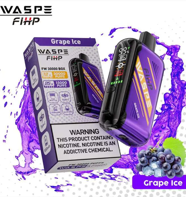Waspe 30000 30K Puffs Original Edition Dual Mesh LCD Display Disposable Vape 