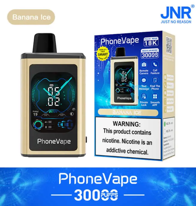 JNR Phone Vape 30000 30K Puffs Der weltweit erste intelligente Einweg-Vape 