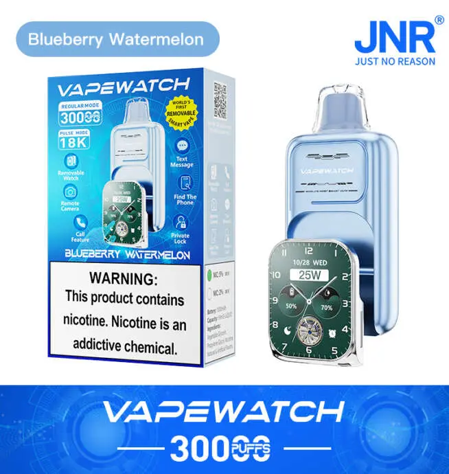 vape liquid price JNR Vape Watch 30000 30K Züge Original Smart Einweg-Vape