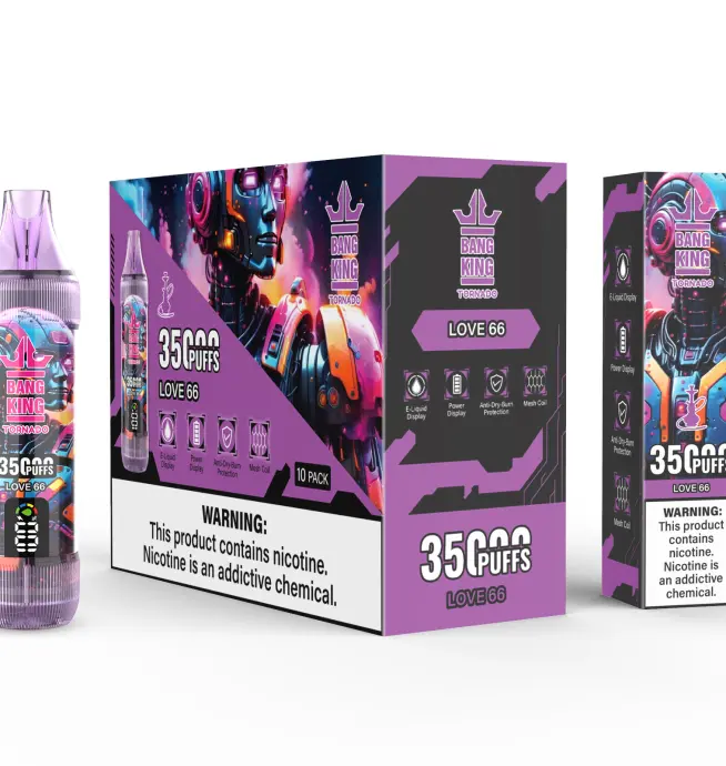 Bang King Tornado 35000 35K Puffs Original LED Display