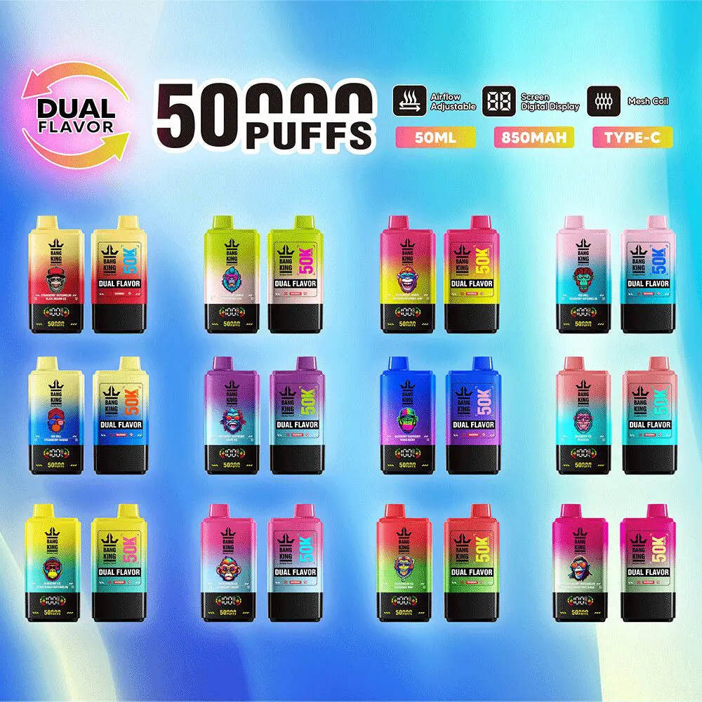 Bang king 50000puff ニコパフ　箱のみ Bang king 50000puff ニコパフ 箱のみ Bang King 50000 50K