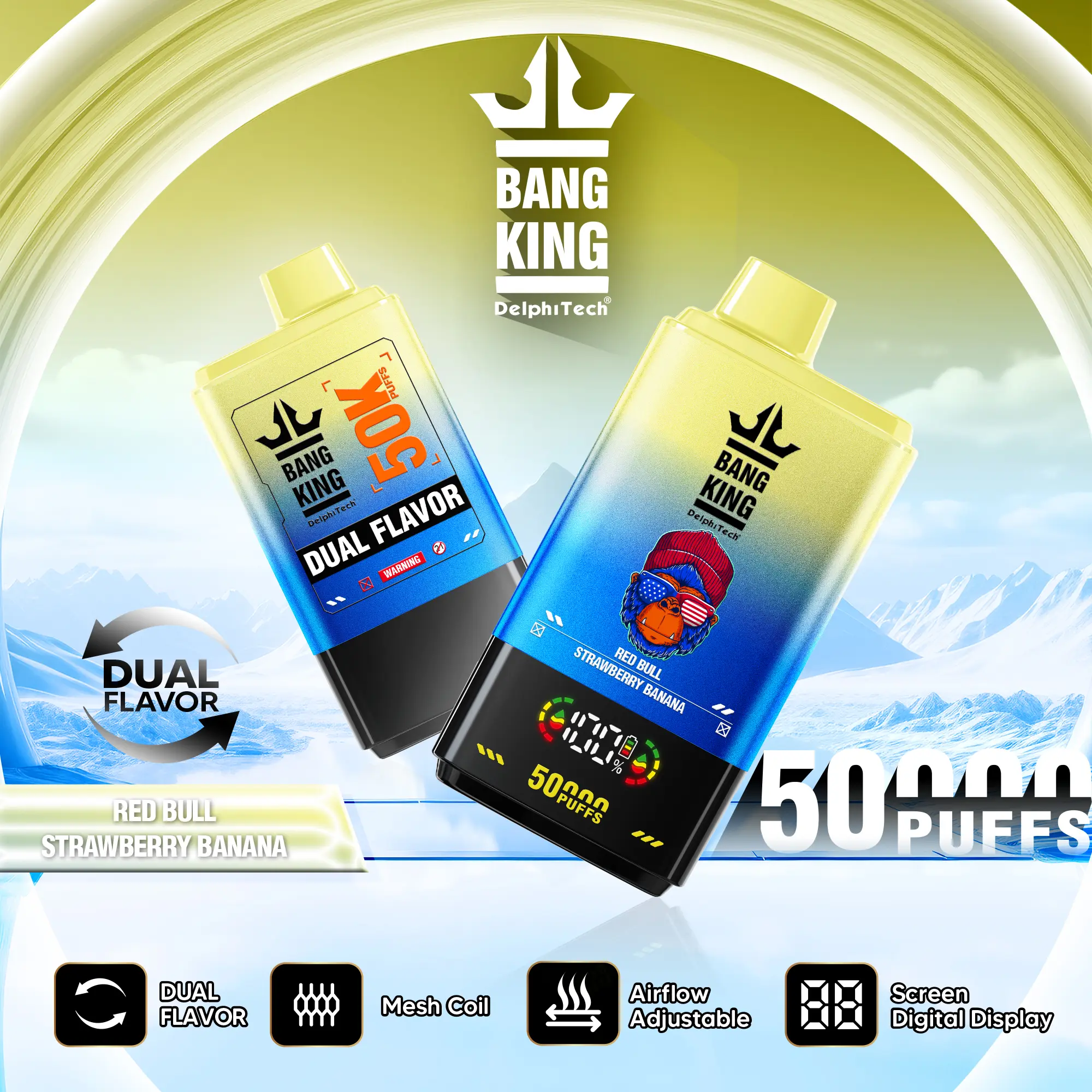 Bang king 50000puff ニコパフ　箱のみ Bang king 50000puff ニコパフ 箱のみ Bang King 50000 50K