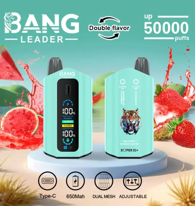 loon vape juice Wholesale A85 disposable vape with two flavors 20000puffs dispaly screen  Manufacturer and Supplier