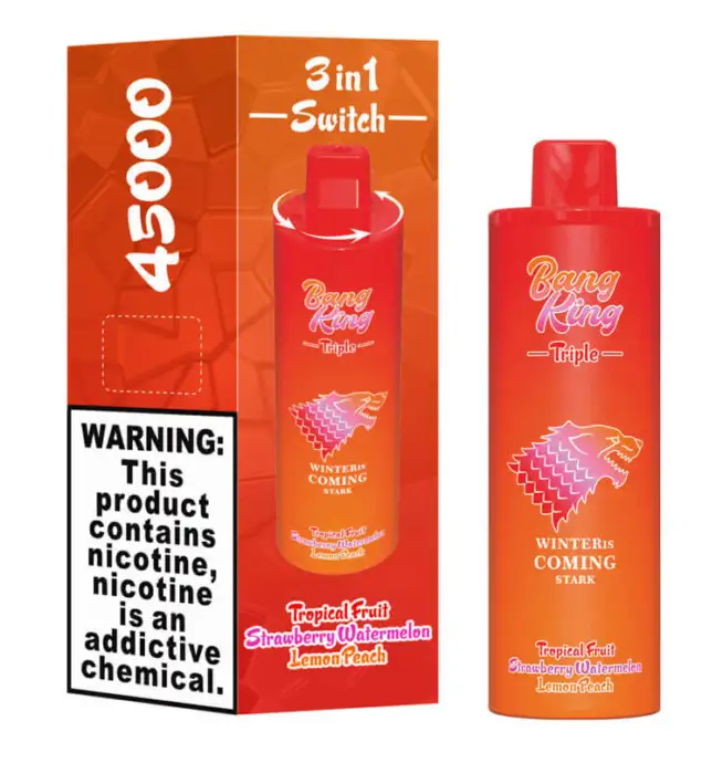 Bang King Triple 45000 45K パフ Vape 3 in 1 フレーバー最新