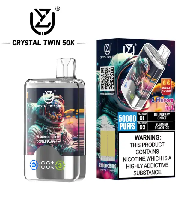 elf bar vape uk Tuam Tshoj Customized TWIS BARZ Dual-Flavor E-Cigarette Chaw tsim tshuaj  paus main image 1