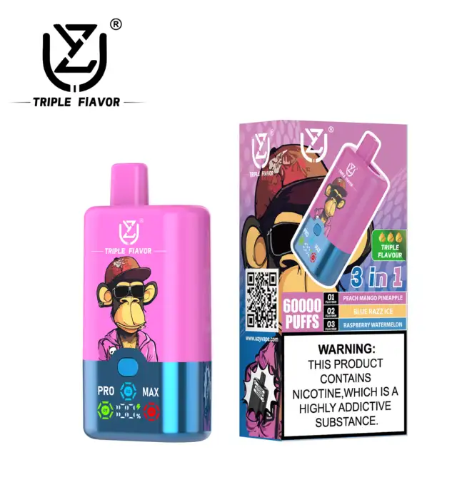 vape handgepäck Fihp 120K Big Puffs 6 Flavors in 1 Adjust Vape main image 1