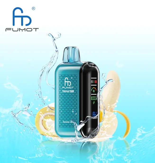 20k vape fumot Fumot Tornado 20000 20K Puffs Vape Dual Mesh LED Display Disposable Vape
