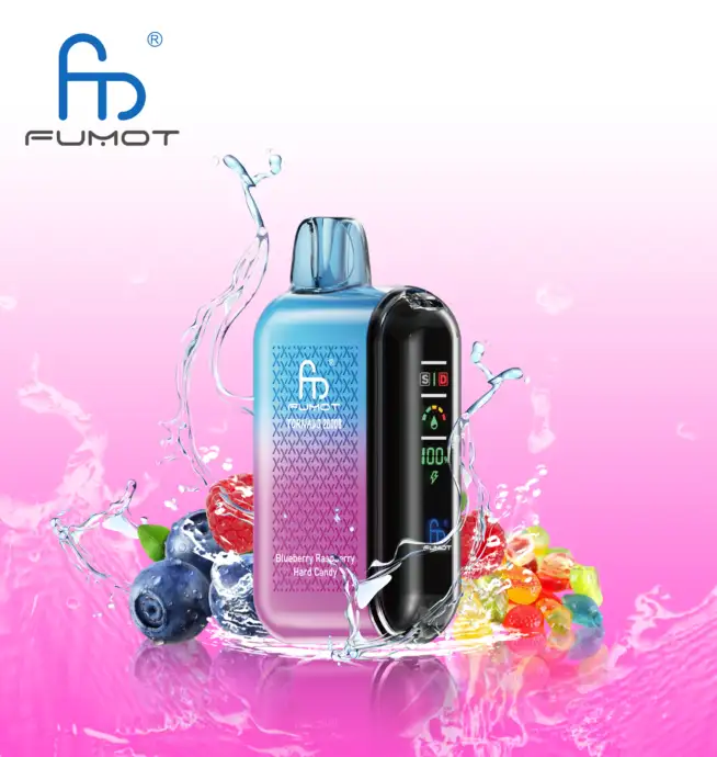 fumot tornado 20000 blue razz gummy bear Elfbar 800 ohne Nikotin Einweg E-Zigarette main image 1