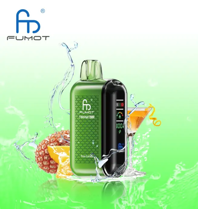 Fumot Tornado 20000 20K Puffs Vape Dual Mesh LED Display Disposable Vape