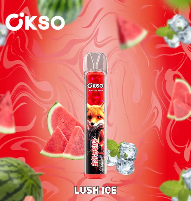 OKSO Crystal Bar 800 Puffs 0% 2% 3% 5% Nicotine Original Disposable Vape Pen - 24H VAPE OKSO Crystal Bar 800 Puffs 0% 2% 3% 5% Nicotine Original Disposable Vape Pen - 24H VAPE