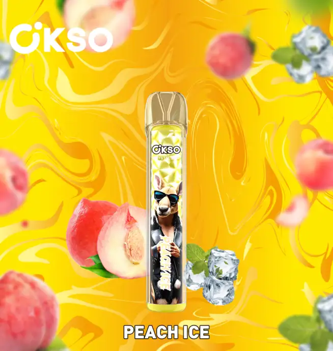 peach crystal vape Crystal Clear - Peach Fuzz - 1g All In One Vape main image 0