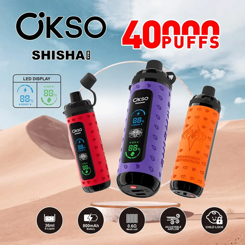 OKSO Shisha Max 40000 Puffs