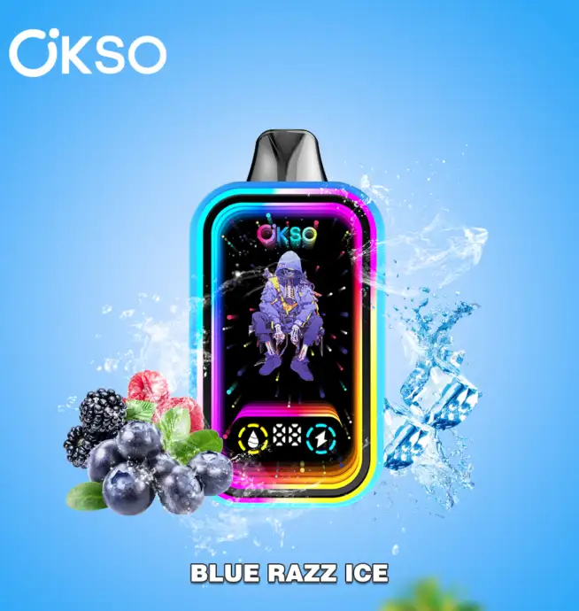 OKSO Magic Mirror 50000 50K Puffs Original Edition Dual Mesh LCD Display  Disposable Vape