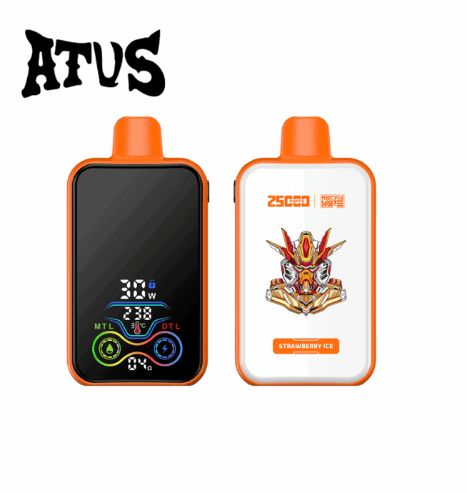 ATVS 25000 25K Puffs Original DTL/MTL Modes LCD Display Disposable Vape