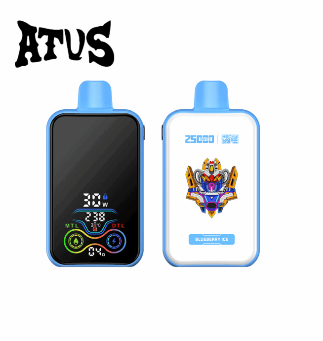 ATVS 25000 25K Puffs Original DTL/MTL Modes LCD Display Disposable Vape