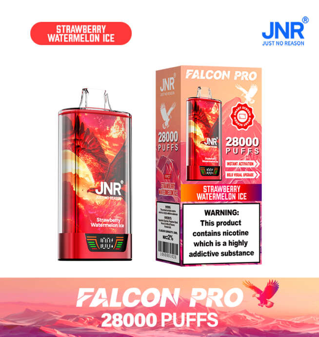 JNR Falcon Pro 28000 28K Puffs Originalmodell LED-Display Einweg-Vape – Bild 6