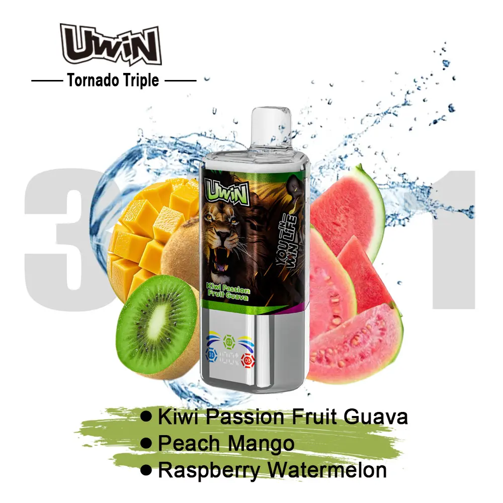 Combinaison Kiwi Passion Fruit Guava, Peach Mango, Raspberry Watermelon