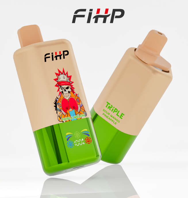 fihp 60000 60k puffs 3 in 1 flavors original rechargeable led display disposable vape