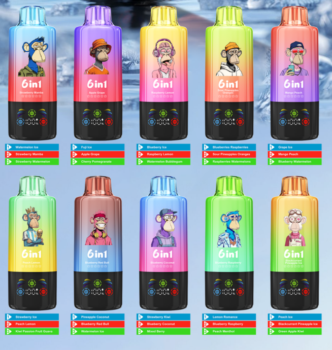 bang leader 110000 110k puffs 6 in 1 flavors newest original rechargeable led display disposable vape