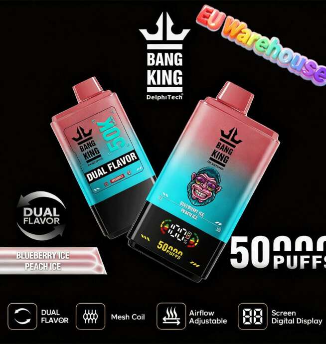 disposable vapes europe Bang King 50000 50k Puffs Dual Flavors LED Display Vape EU Warehouse STRENTH:20MG (PROV-TAX) 2008-dodge-caliber-esi5867819 SMOK Vape Pen V2