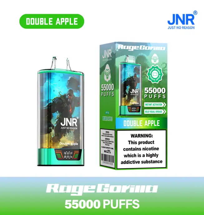 JNR Rage Gorilla 55K 55000 Puffs Smart Display Original Einweg-Vape  24H  VAPE