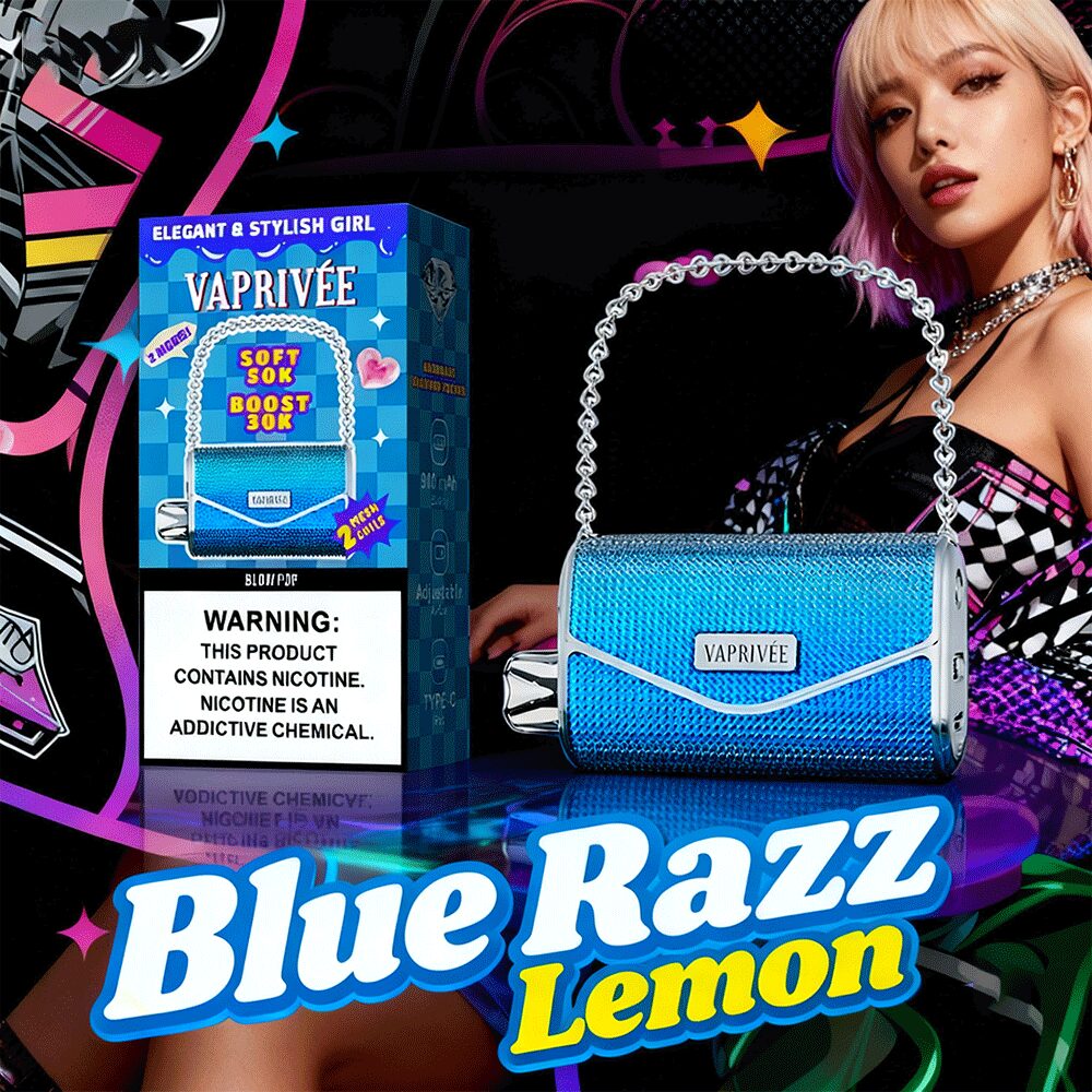 VaprivÉe 50000 50 tys. zaciągnięć, podwójny tryb zasilania i podwójna siatka, oryginalny jednorazowy waporyzator