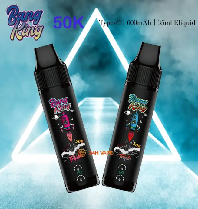BANGKING 　miminga Bang King Triple 50000 50K Puffs 3 in 1 Flavors Original