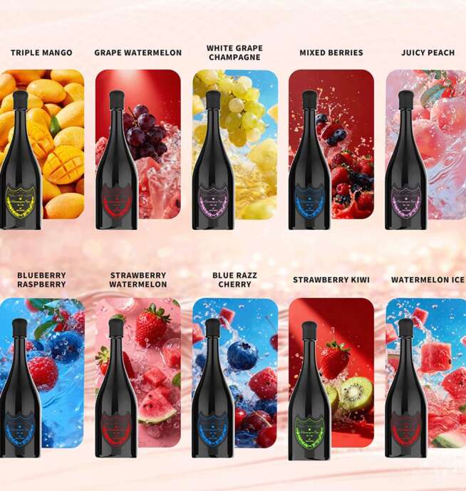 dom perignon vape Puff Dom Perignon Sigaretta Elettronica Vape 30000 Tiri main image 0