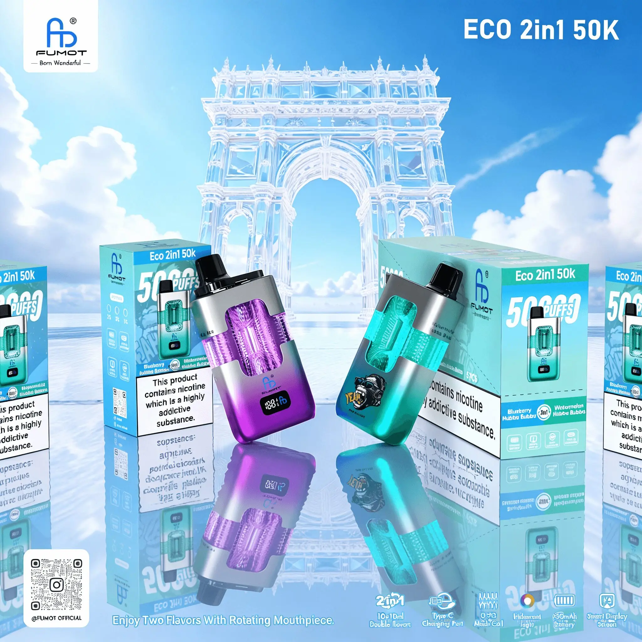 fumot vapes Buy Original Fumot Digital Box 12000 Puffs Disposable Vape - Chillzone -  Price