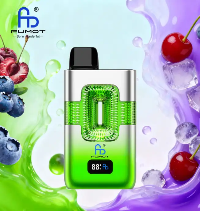 Fumot ECO 2in1 50000 50K Puffs Double Flavors Smart Display Original  Rechargeable Disposable Vape - 24H VAPE