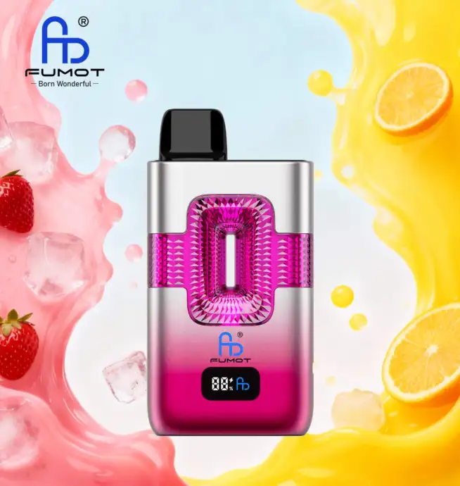 Fumot ECO 2in1 50000 50K Puffs Double Flavors Smart Display Original  Rechargeable Disposable Vape