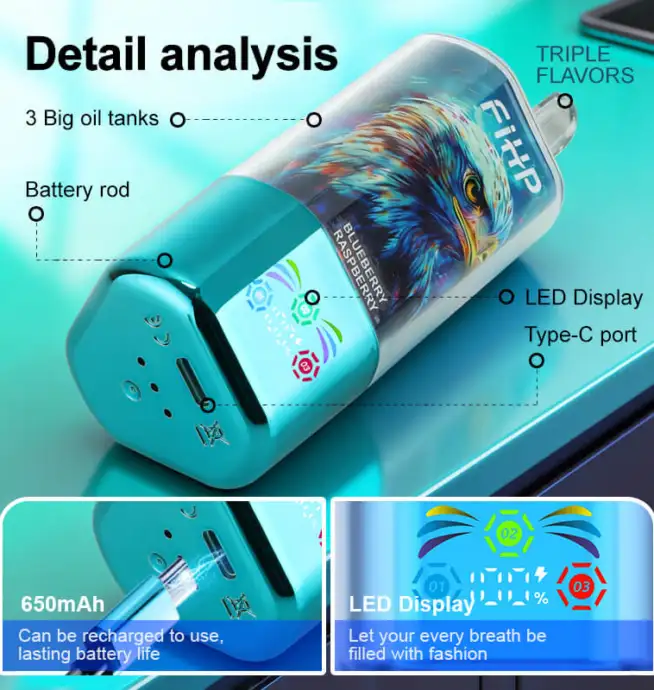 elfbar nachfüll pod läuft aus FEED SYNC 50 mg (5%) 30000 Puffs Disposable Vape