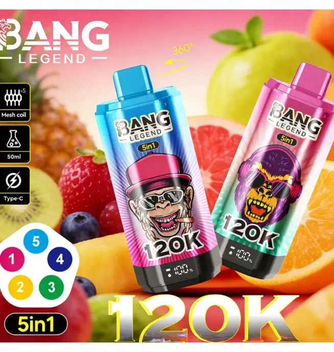 dosko vape & cbd shop Bang Legend 150k Puffs 6 in 1 Flavors Disposable Vape main image 0