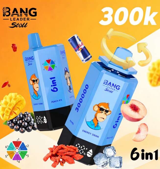 Smaki energy drink w jednorazówkach