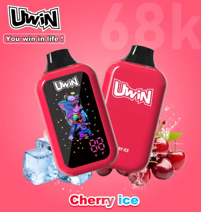 Uwin Digital Box 68000 68K Puffs Original LED Display Edition Disposable  Vape