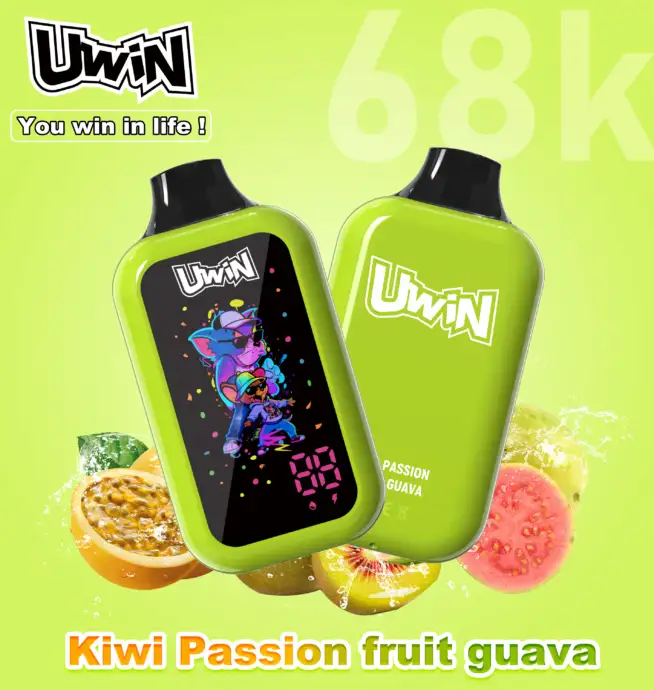 Uwin Digital Box 68000 68K Puffs Original LED Display Edition Disposable  Vape - 24H VAPE