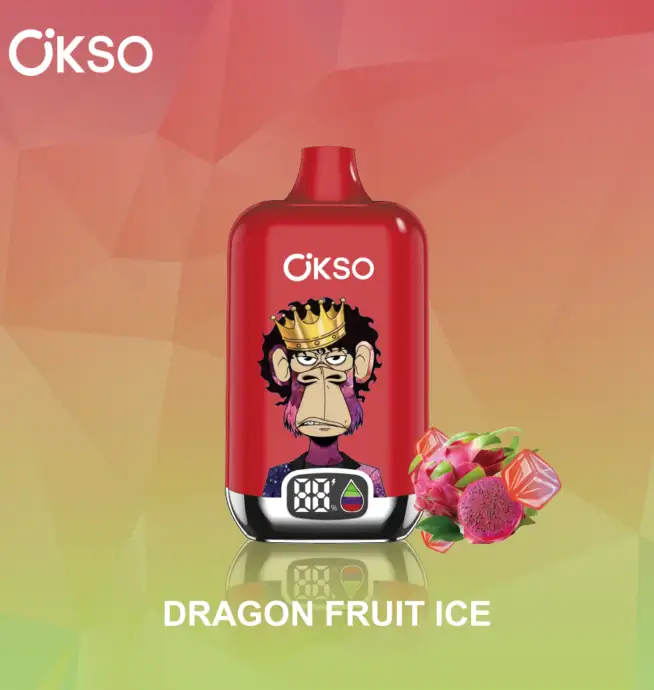OKSO Digital box 12000 12K Puffs Rechargeable LED Display Disposable Vape