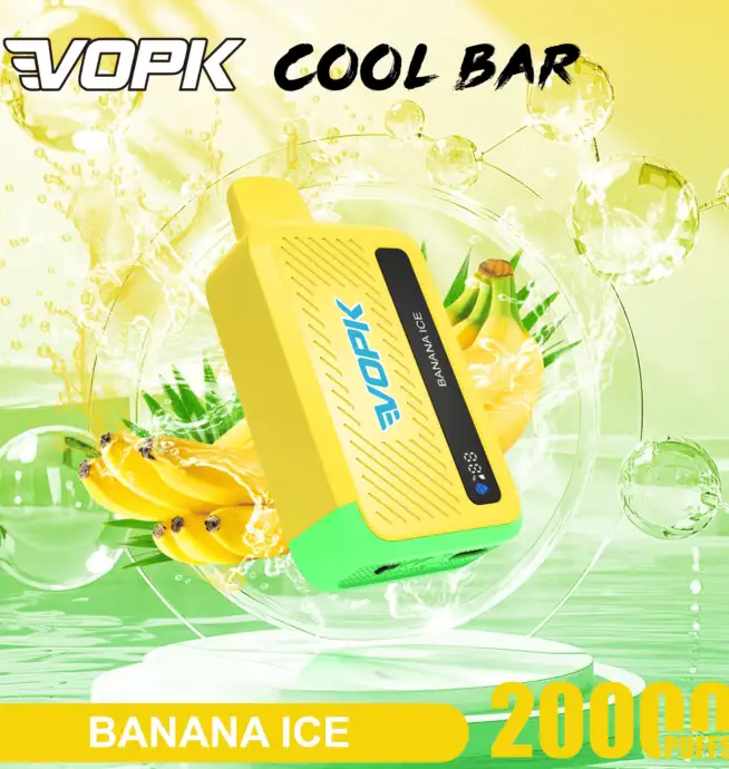 VOPK Cool Bar 20000 20K Puffs Adjustable Airflow Original Rechargeable Disposable  Vape - 24H VAPE