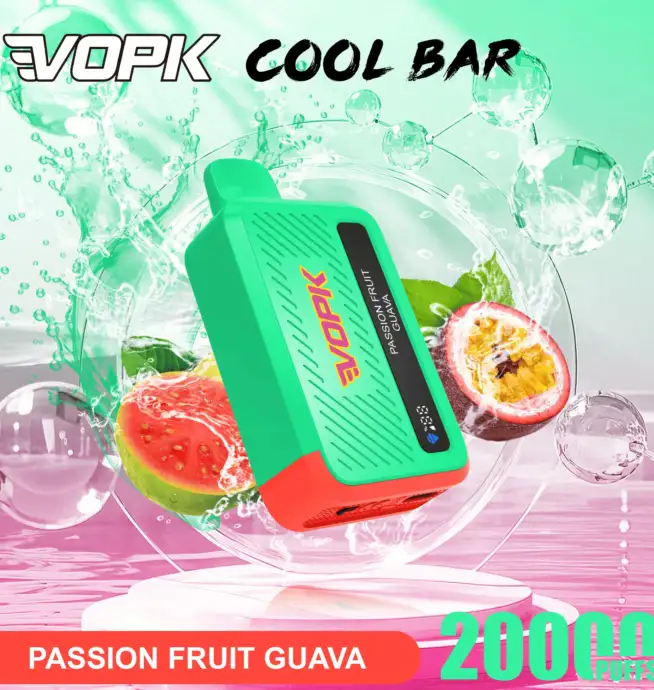 VOPK Cool Bar 20000 20K Puffs Adjustable Airflow Original Rechargeable Disposable  Vape - 24H VAPE