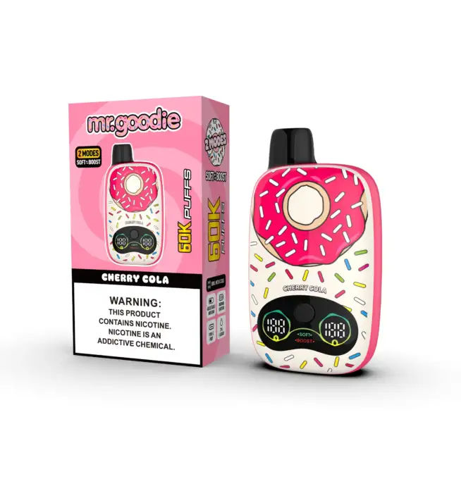 Mr.Goodie Donut 60000 60K Puffs Adjustable Airflow Dual Mesh Original Disposable  Vape