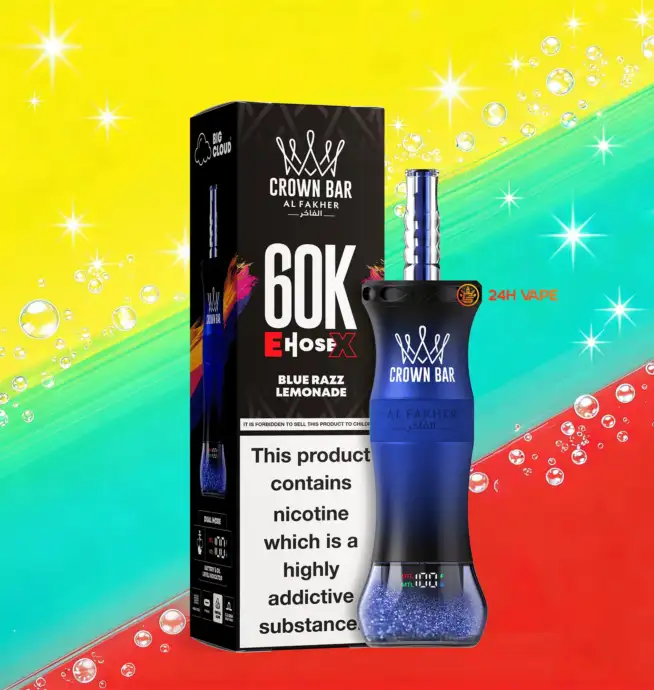 elfbar elfa master akku Blue Razz Lemonade Al Fakher Crown Bar PRO 8000 main image 1