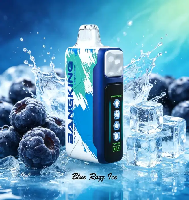 Bang King Ice Cool 60000 60K Puffs Adjustable Ice Level LED