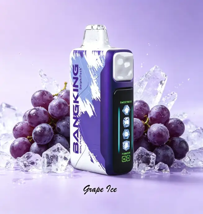 BANGKING 　＿＿＿＿Ty Bang King Ice Cool 60000 60K Puffs Adjustable Ice Level LED