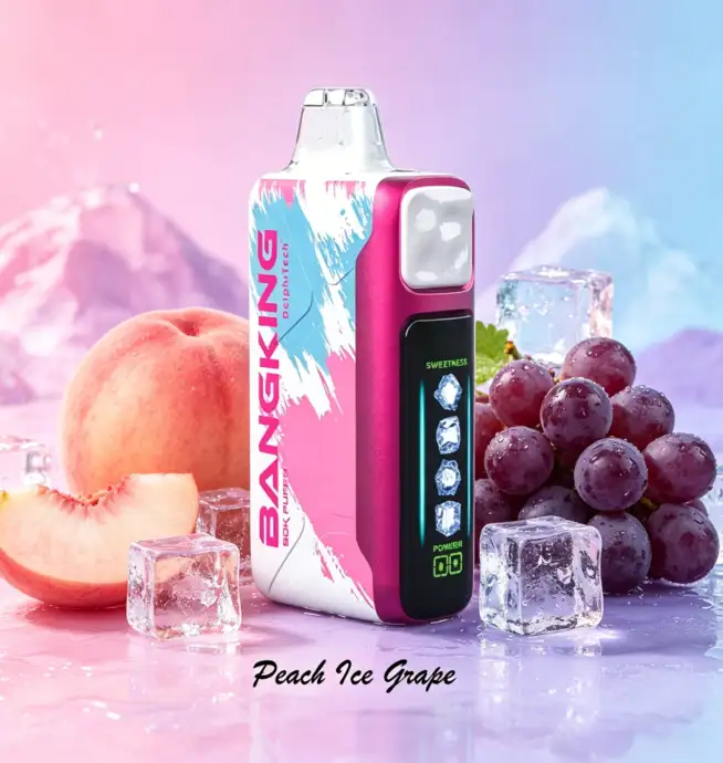 Bang King Ice Cool 60000 60K Puffs Adjustable Ice Level LED